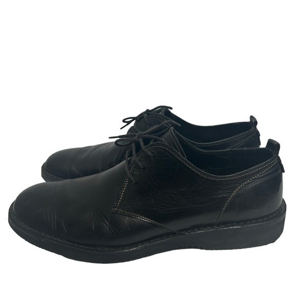 Men’s Coach Bowie Black Leather Oxford Shoes Sz 13 - Picture 6 of 12